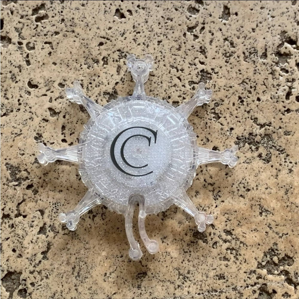 Carthay Circle Snowflake Mickey Mouse Glowcube Holiday